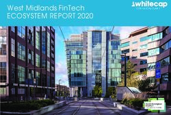 West Midlands FinTech - ECOSYSTEM REPORT 2020