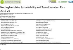 Nottinghamshire Sustainability and Transformation Plan 2016-21