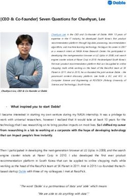 CEO & Co-founder Seven Questions for Chaehyun, Lee