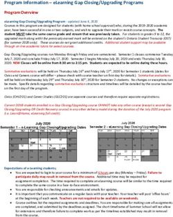 Program Information - eLearning Gap Closing/Upgrading Programs - Durham Continuing ...