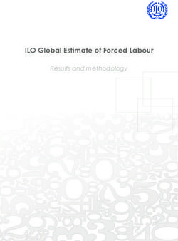 Ilo Global Estimate Of Forced Labour Results And Methodology