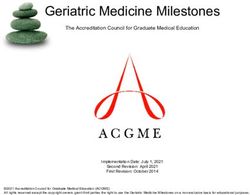 Geriatric Medicine Milestones The Accreditation Council For Graduate