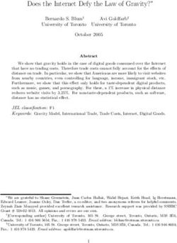 Does the Internet Defy the Law of Gravity?