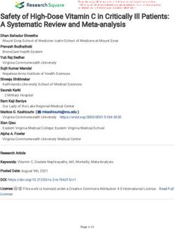 Safety of High-Dose Vitamin C in Critically Ill Patients: A Systematic Review and Meta-analysis