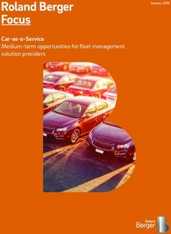 Car-as-a-Service Medium-term opportunities for fleet management solution providers - January 2018