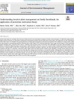 Journal of Environmental Management - USDA Forest Service