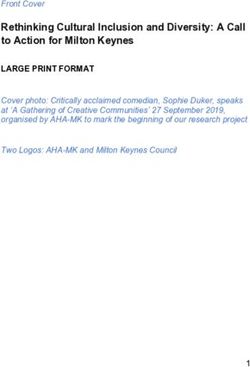 Rethinking Cultural Inclusion and Diversity: A Call to Action for Milton Keynes