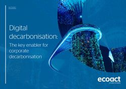 Digital decarbonisation: The key enabler for corporate decarbonisation The key enabler for corporate decarbonisation - Atos