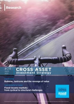 CROSS ASSET Investment Strategy Amundi Research Center