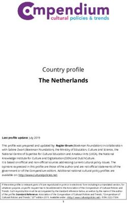 The Netherlands Country profile - EGMUS