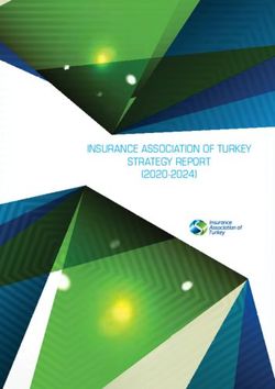 INSURANCE ASSOCIATION OF TURKEY STRATEGY REPORT - (2020-2024) - TSB