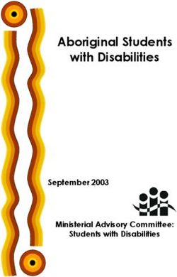 Aboriginal Students with Disabilities - September 2003