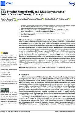 HER Tyrosine Kinase Family and Rhabdomyosarcoma: Role in Onset and Targeted Therapy - MDPI