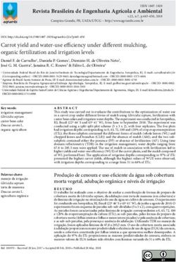 Revista Brasileira de Engenharia Agrícola e Ambiental SciELO