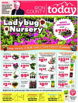 INSIDE... GAIL MILLER TO BE SUU COMMENCE- MENT KEYNOTE SPEAKER - WEDNESDAY, APRIL 21, 2021 - IRON COUNTY TODAY