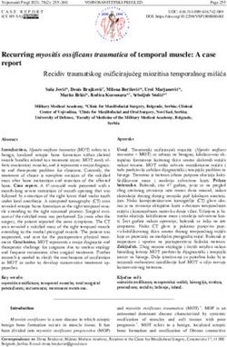 Recurring myositis ossificans traumatica of temporal muscle: A case report