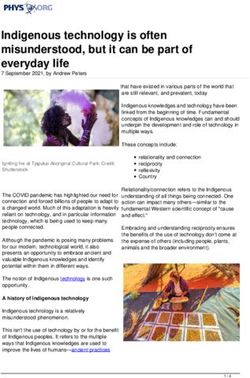 Indigenous technology is often misunderstood, but it can be part of everyday life