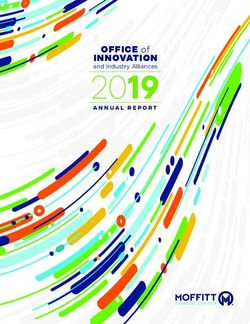 2019 INNOVATION OFFICE of - Moffitt Cancer Center