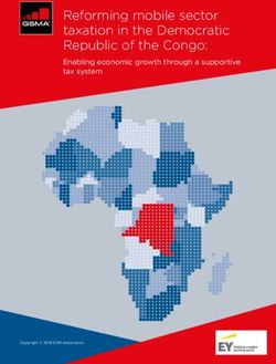 Reforming mobile sector taxation in the Democratic Republic of the Congo: Enabling economic growth through a supportive tax system