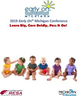 2019 Early On Michigan Conference - Learn Big, Care Boldly, Pass It On! - Clinton ...