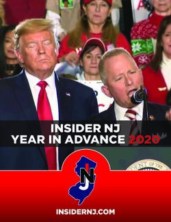YEAR IN ADVANCE 2020 - Insider NJ