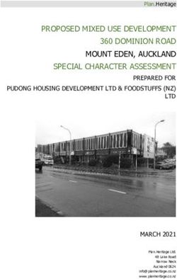 PROPOSED MIXED USE DEVELOPMENT 360 DOMINION ROAD MOUNT EDEN, AUCKLAND SPECIAL CHARACTER ASSESSMENT - EPA NZ