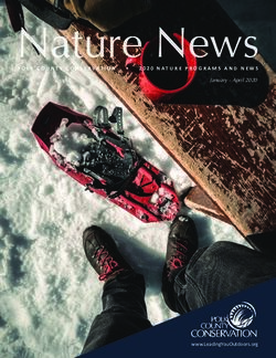 POLK COUNTY CONSERVATION 2020 NATURE PROGRAMS AND NEWS - January - April 2020 - www.LeadingYouOutdoors.org - Polk County Iowa