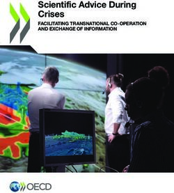 SCIENTIFIC ADVICE DURING CRISES - FACILITATING TRANSNATIONAL CO OPERATION AND EXCHANGE OF INFORMATION - SCIENCE 4 COVID-19