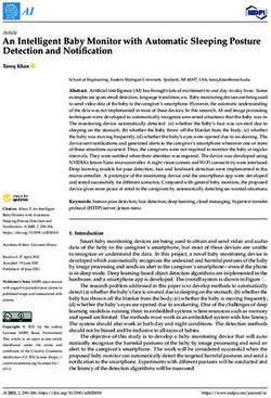 An Intelligent Baby Monitor with Automatic Sleeping Posture Detection and Notification - MDPI