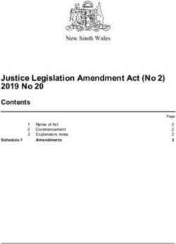 Justice Legislation Amendment Act (No 2) 2019 No 20 - Contents New South Wales - NSW legislation