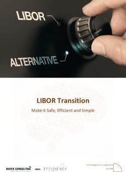 LIBOR Transition Make it Safe, Efficient and Simple - Tesselate Group
