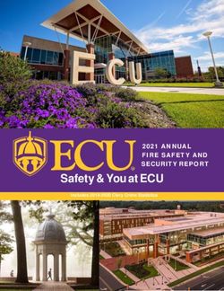 Safety & You at ECU 2021 ANNUAL FIRE SAFETY