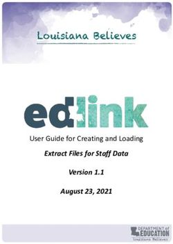 Extract Files for Staff Data