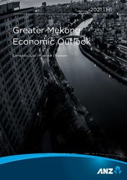 Greater Mekong Economic Outlook - 2021 | H1 - Austcham ...