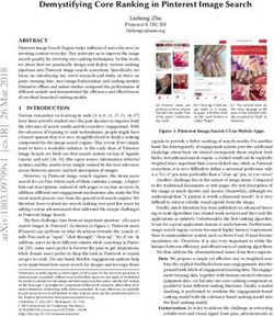 Demystifying Core Ranking in Pinterest Image Search - arXiv