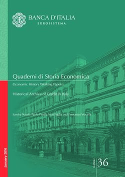 R 36 - Quaderni di Storia Economica (Economic History Working Papers) - Banca d'Italia