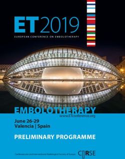 ET2019 - EMBOLOTHERAPY June 26-29 Valencia | Spain - CIRSE