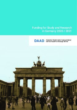 Funding for Study and Research in Germany 2020 / 2021 - DAAD UK