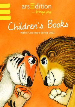 Children's Books Rights Catalogue Spring 2021 - Ars Edition