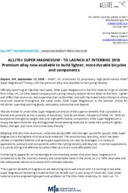 ALLITE SUPER MAGNESIUMTM TO LAUNCH AT INTERBIKE 2018