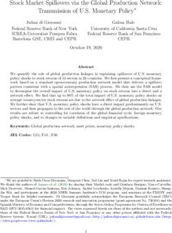 Stock Market Spillovers via the Global Production Network: Transmission of U.S. Monetary Policy