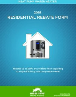 RESIDENTIAL REBATE FORM - 2019 HEAT PUMP WATER HEATER - The Star Supply Company