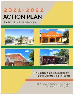 ACTION PLAN - Orange County Government