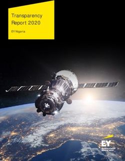 Transparency Report 2020 - EY Nigeria