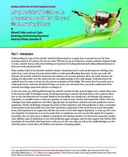 Using the Scientific Method to Understand the Brilliant Colors of Male Jumping Spiders