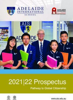 2021|22 Prospectus - AIS - Adelaide International School
