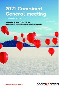 2021 Combined General meeting - Sopra Steria