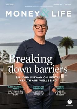 Breaking down barriers - SIR JOHN KIRWAN ON MENTAL HEALTH AND WELLBEING - Phillips ...