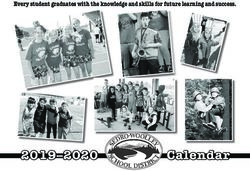 2019-2020 Calendar - Every student graduates with the knowledge and skills for future learning and success - Sedro-Woolley School District