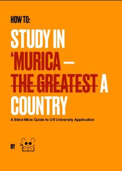 STUDY IN 'MURICA - THE GREATEST A COUNTRY - HOW TO: BY - Four Blind Mice